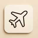 icon_construction_airplane_elegant icon preview