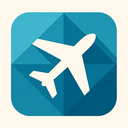 icon_construction_airplane_geometric icon preview