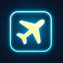 icon_construction_airplane_glow_effect icon preview