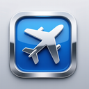 icon_construction_airplane_metallic icon preview