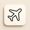 icon_construction_airplane_minimalist icon preview