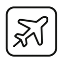 icon_construction_airplane_monochrome icon preview