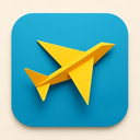 icon_construction_airplane_origami icon preview