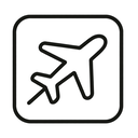 icon_construction_airplane_outline icon preview