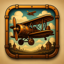 icon_construction_airplane_steampunk icon preview