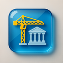 icon_construction_bank_glassy icon preview