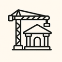 icon_construction_bank_line_art icon preview