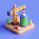 icon_construction_battery_3d_isometric icon preview