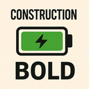 icon_construction_battery_bold icon preview