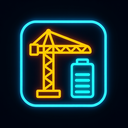 icon_construction_battery_neon icon preview