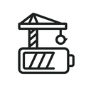icon_construction_battery_outline icon preview