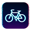 icon_construction_bicycle_digital_glitch icon preview