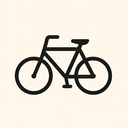 icon_construction_bicycle_minimal_outline icon preview