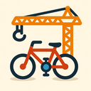 icon_construction_bicycle_playful icon preview