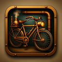 icon_construction_bicycle_steampunk icon preview