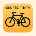 icon_construction_bicycle_vector icon preview