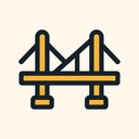 icon_construction_bridge_asymmetrical icon preview