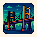 icon_construction_bridge_cyberpunk icon preview