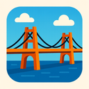 icon_construction_bridge_modern icon preview