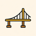 icon_construction_bridge_thin icon preview