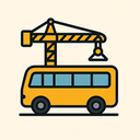 icon_construction_bus_iconic icon preview
