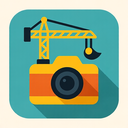 icon_construction_camera_flat_design icon preview