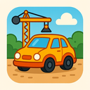 icon_construction_car_cartoon icon preview