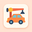 icon_construction_car_flat_pastel icon preview