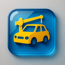 icon_construction_car_glassy icon preview