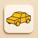 icon_construction_car_origami icon preview