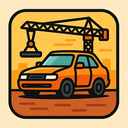icon_construction_car_retro icon preview