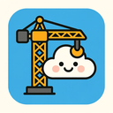 icon_construction_cloud_cartoon icon preview