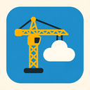icon_construction_cloud_flat_design icon preview