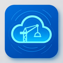 icon_construction_cloud_futuristic icon preview