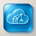icon_construction_cloud_glassy icon preview