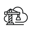 icon_construction_cloud_line_art icon preview