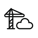 icon_construction_cloud_monochrome icon preview