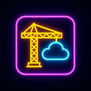 icon_construction_cloud_neon icon preview