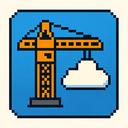 icon_construction_cloud_pixel_art icon preview