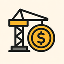 icon_construction_coin_abstract icon preview