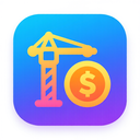 icon_construction_coin_gradient icon preview