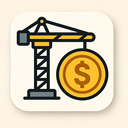 icon_construction_coin_modern icon preview