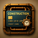 icon_construction_credit_card_steampunk icon preview