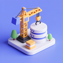 icon_construction_database_3d_isometric icon preview