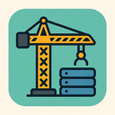 icon_construction_database_flat_design icon preview