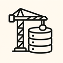 icon_construction_database_line_art icon preview