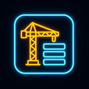 icon_construction_database_neon icon preview