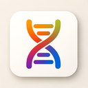 icon_construction_dna_strand_gradient icon preview