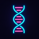 icon_construction_dna_strand_neon icon preview