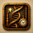 icon_construction_dna_strand_steampunk icon preview